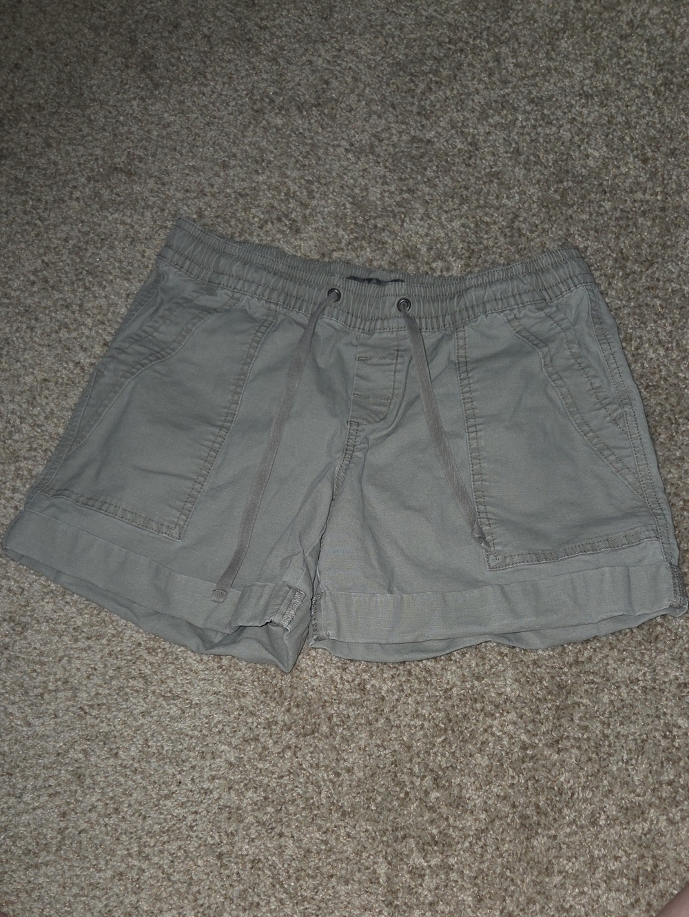 Natural Reflections Cargo Shorts Gray Size XS